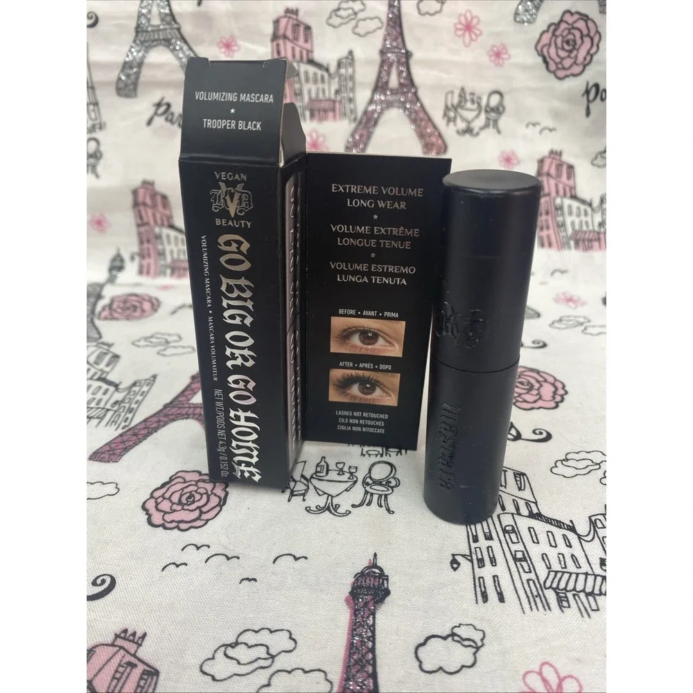 Kat Von D Go Big Or Go Home Volumizing Mascara 0.152oz Trooper Black New